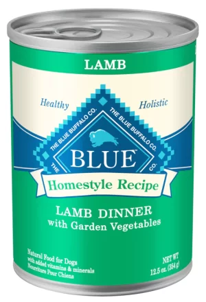 Blue Buffalo Homestyle Recipes Lamb Dog  12.5 oz