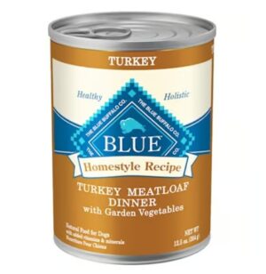 Blue Buffalo Homestyle Recipes Turkey Meatloaf Dog  12.5 oz