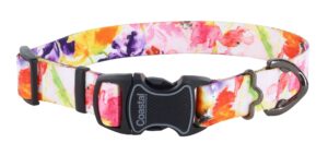 Inspire Adjustable Fashion Dog Collar, Sherbet Blooms, Extra Small - 5/8" x 8-12"