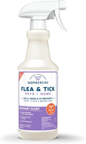 Wondercide Flea & Tick Spray - Rosemary Scent 16oz