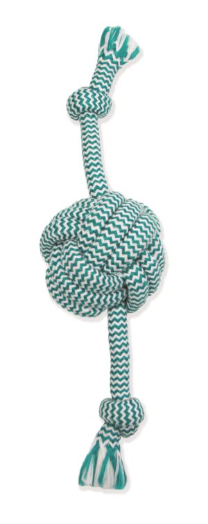 Mammoth Large 18" EXTRA FRESH Monkey Fist Ball w/Rope Ends