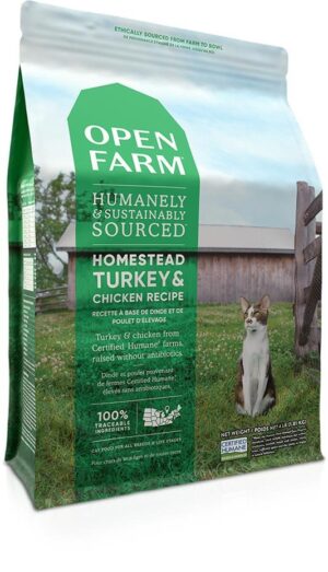 Open Farm Homestead Turkey & Chicken Grain Free for Cats