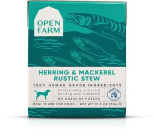 Open Farm Herring & Mackerel Rustic Stew for Dogs 12.5 oz