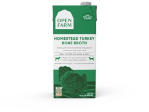 Open Farm Turkey Bone Broth  33.8 oz