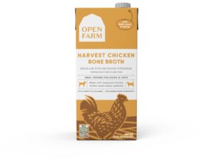 Open Farm Harvest Chicken Bone Broth For Dogs & Cats, 32 Oz