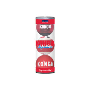 KONG Signature Balls 3 Pack Large