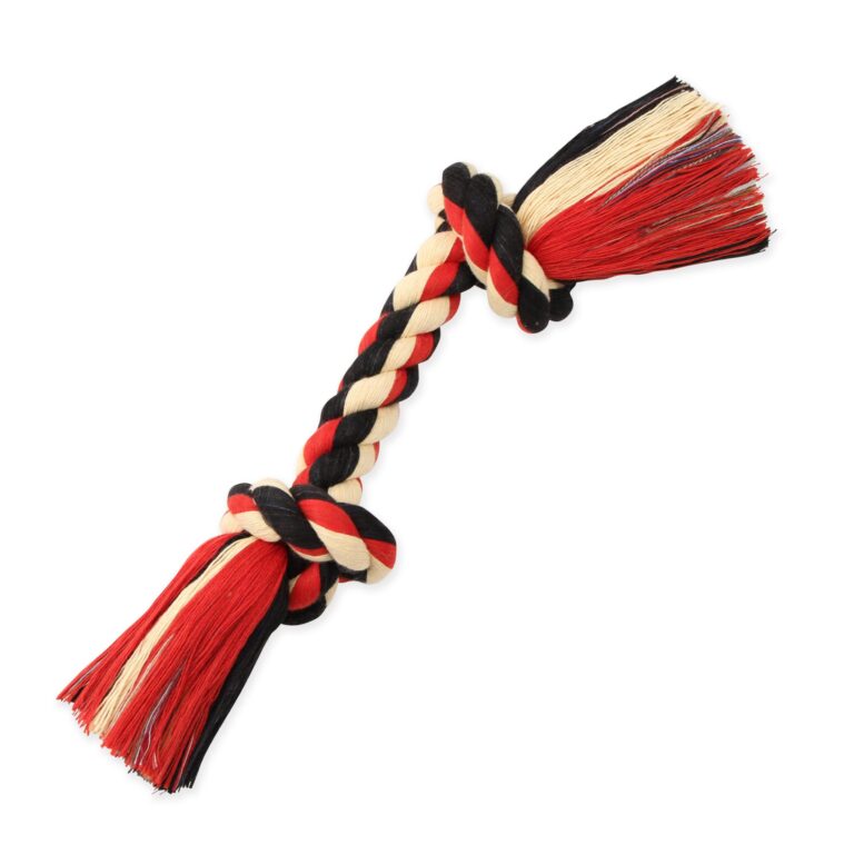 Mammoth 12" Medium Color Rope Bone