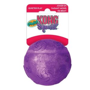 KONG SQUEEZZ CRACKLE BLL LG DOG TOY