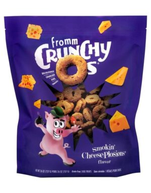 Fromm Crunchy O's Smoking Cheeseplosions Flavor - 26oz