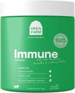 Open Farm Immune Dog Chew 90 ct