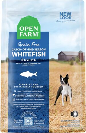 Open Farm Grain Free Catch of the Season Whitefish Dog 11 lb