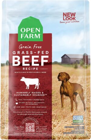 Open Farm Grain Free Grass Fed Beef  4 lb