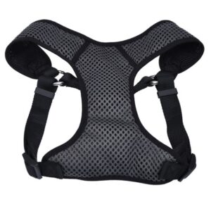 Comfort Soft Sport Wrap Adjustable Harness Large Grey Black Dog 1pc 1x28-36in