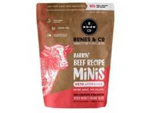 Bones & Co Raw Frozen Keto Formula Beef Patties 3LB