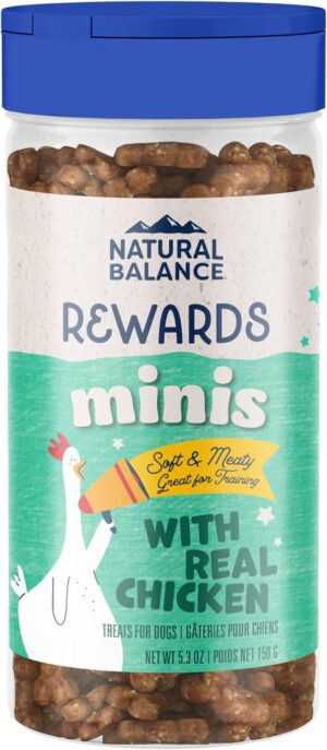 Natural Balance LID Mini Rewards Soft & Chewy Chicken  5.3 oz