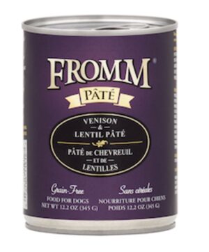 Fromm Pate Dog Venison & Lentil  12.2 oz