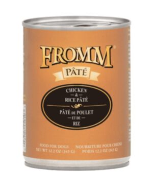 Fromm Pate Dog Chicken & Rice Pate  12.2 oz