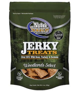 NutriSource Woodland Select Jerky Treats  4 oz