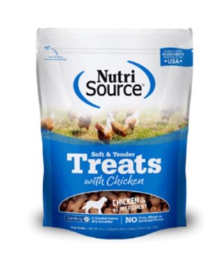 NutriSource Soft & Tender Dog Treats Chicken  6 oz