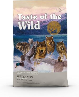 Taste of the Wild Wetlands Canine Roasted Wild Fowl Dog  5 lb