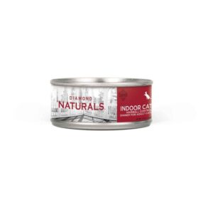 Diamond Naturals Indoor Cat Hairball Control Dinner Adult Cats  5.5 oz