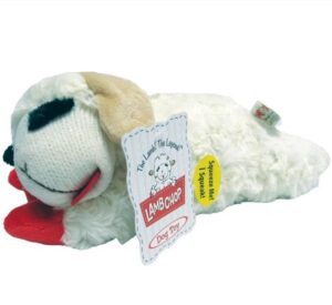 MULTIPET LAMB CHOP PLUSH TOY  10.5 IN