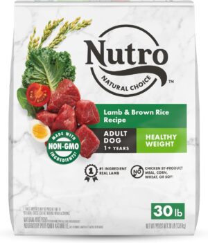 Nutro Wholesome Essentials Healthy Weight Lamb & Rice Dog 30 lb