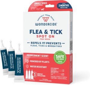 WONDERCIDE D F&T SPOT ON PEPPERMINT SM FLEA & TICK