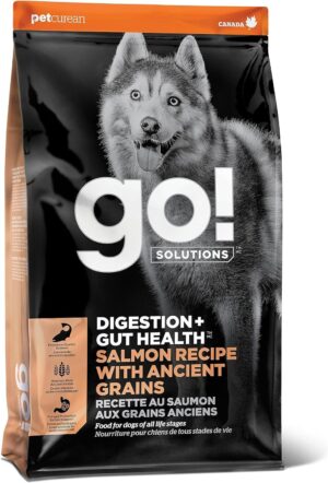 Petcurean Go! Digestion & Gut Salmon With Ancient Grains 22lb