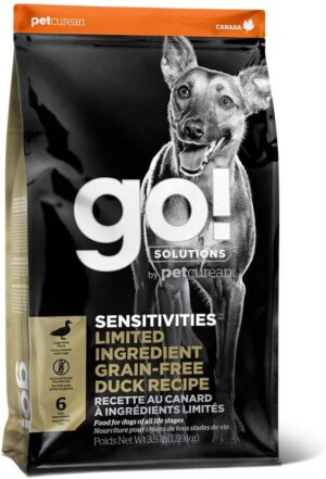 Petcurean Go! Sensitivities Limited Ingredients Grain Free Duck Recipe