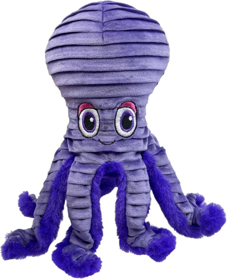 Kong Cuteseas Rufflez Octopus Medium Dog Toy