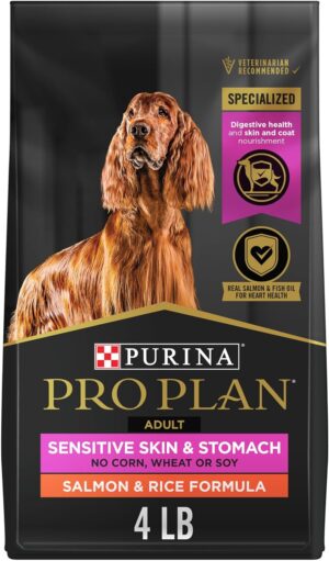 Pro Plan Sensitive Skin & Stomach Salmon & Rice Dog 4 lb