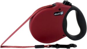 Alcott Adventure Retractable Leash, Red, 10ft, up to 25lb Alcott Adventure Retractable Leash, Red, 10ft, Up To 25lb