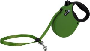 Alcott Adventure Retractable Leash Small Up To 45# GREEN 16'