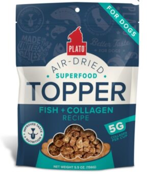 PLATO Superfood Topper Fish and Collagen  5.5oz