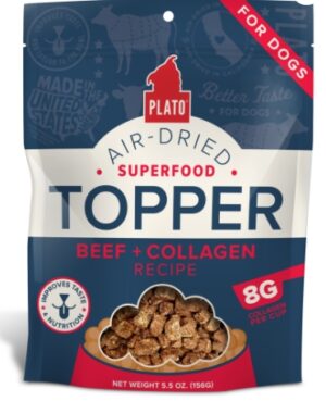 PLATO Superfood Topper Beef and Collagen 5.5 oz