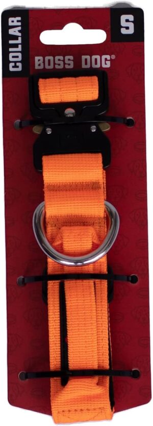 Boss Dog Tactical Collar (Small, Hunter Orange)