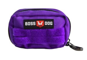 Boss Dog Tactical Molle Harness Bag Purple - Large