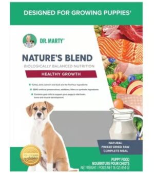 Dr. Marty's Nature's Blend Healthy Growth Freeze Dried Puppy 48 oz