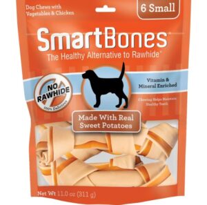 SMARTBONES SWEET POTATO SMALL 6 PK