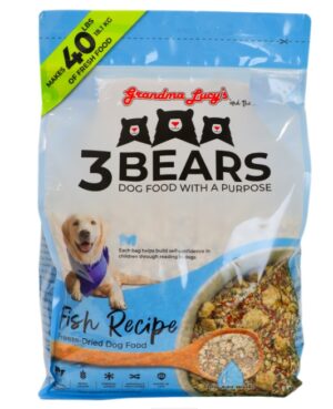 Grandma Lucy's 3 Bears Fish Dog Food 8lb