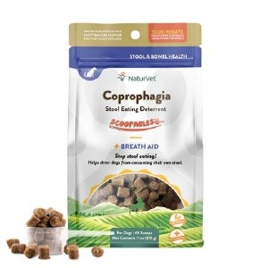 NaturVet Scoopables Coprophagia 45 scoops