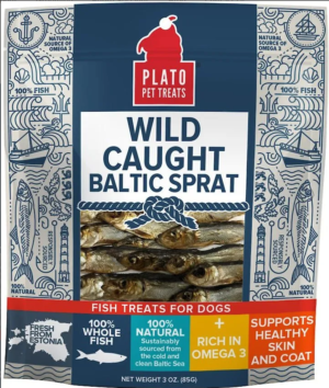 Plato Wild Caught Baltic Herring Fish Treat