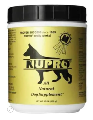 Nupro All Natural Dog Supplement  30 oz