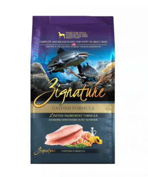 ZIGNATURE DOG KIBBLE CATFISH 4 LB