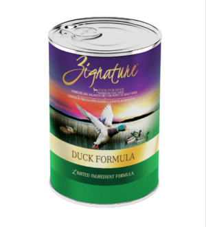 ZIGNATURE CANNED DOG FOOD | DUCK 13 OZ