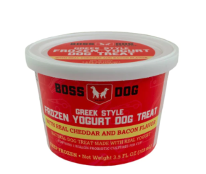 Boss Dog Yogurt Real Cheddar & Bacon Dog Food 3.5oz