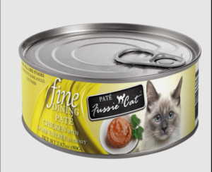 FUSSIE CAT FINE DINING CANS | CHICKEN AND LAMB PATE 2.82 OZ