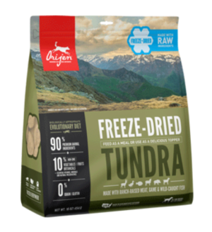 ORIJEN Tundra Grain-Free Freeze-Dried Dog Food & Topper 16oz