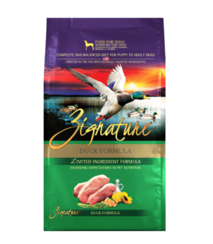 ZIGNATURE DOG KIBBLE DUCK 4 LB